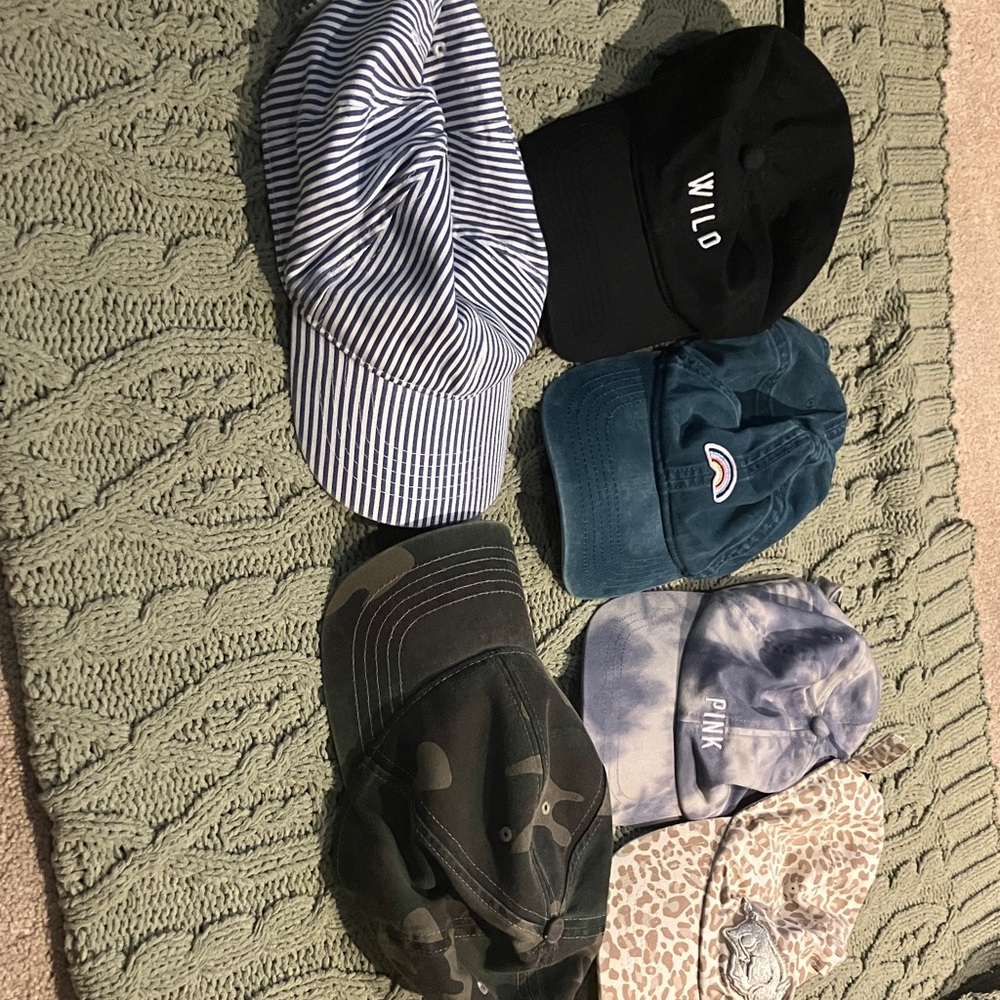 Stylish womens Cap Collection - Black, Blue, Camouflage, and More